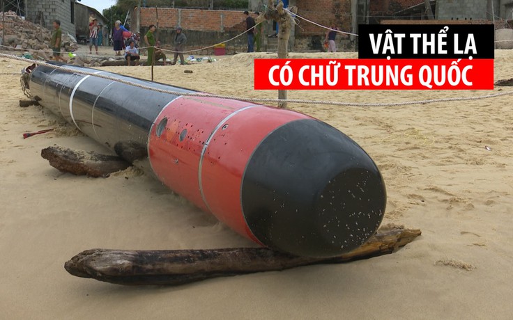 Chữ Trung Quốc trên vật thể lạ ở biển Phú Yên có nghĩa là gì?