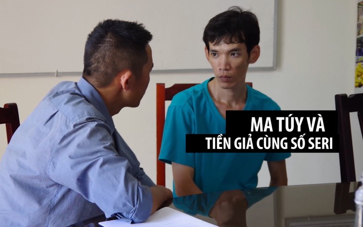 Giấu ma túy và tiền giả có cùng số seri trong phòng ngủ