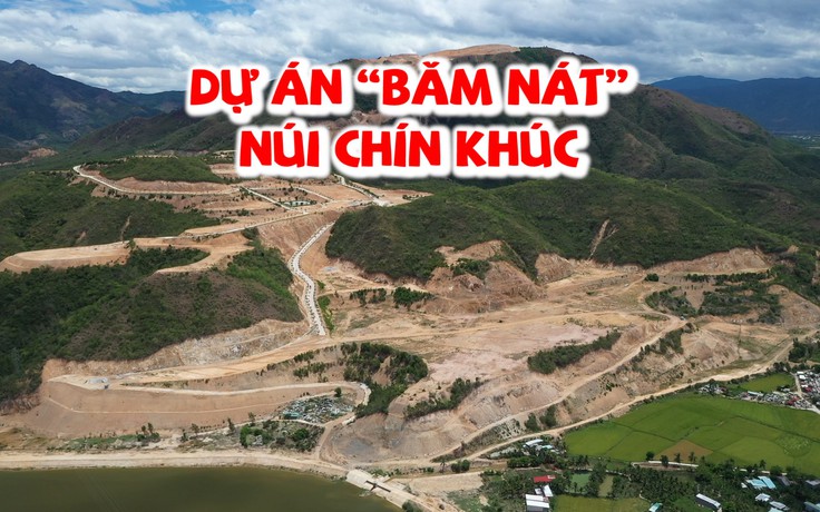 [FLYCAM] Dự án “băm nát” núi Chín Khúc ở Nha Trang