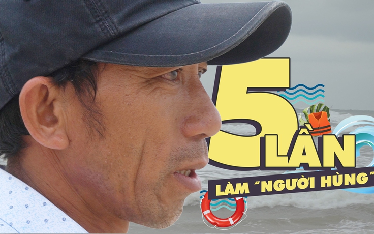 Tâm sự của chủ nhà hàng 5 lần làm “người hùng” cứu người trên biển Cửa Việt