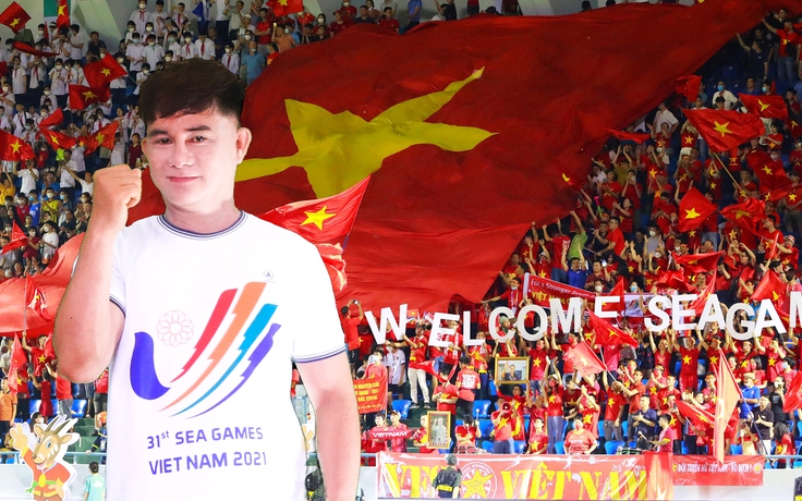 Cáp Anh Tài cháy hết mình trong MV "SEA Games Việt Nam - Vòng tay bè bạn"