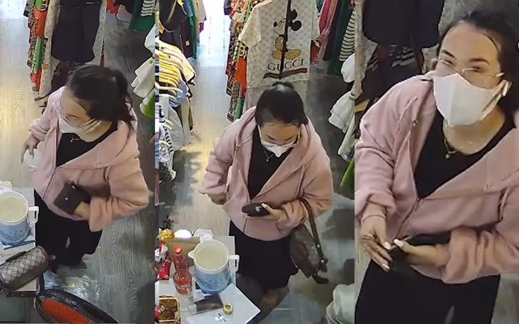Dân mạng truyền tai về cô gái “luộc đồ” trong cửa hàng thời trang