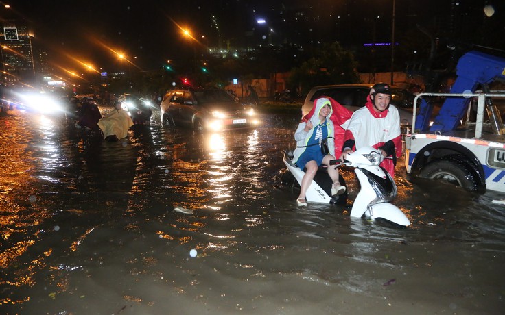 Chiều tối 27.9, Sài Gòn tiếp tục có khả năng xảy ra mưa lớn