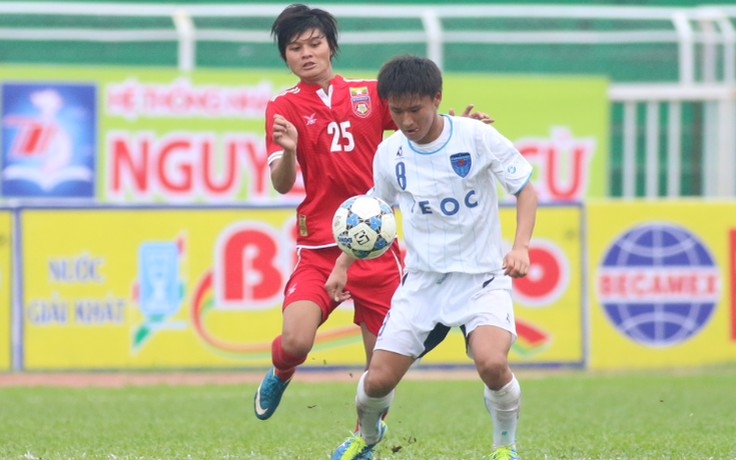 U.21 Myanmar bị bào mòn thể lực sau AFF Cup