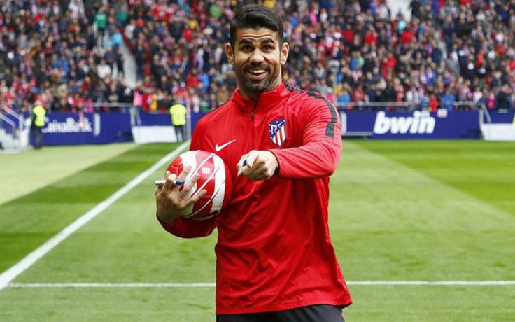 Diego Costa ra mắt Atletico Madrid sau nửa năm chờ đợi