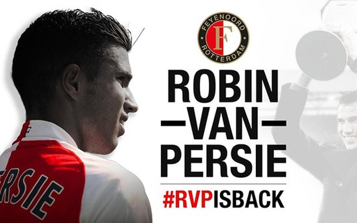 Robin Van Persie trở lại đội bóng thuở thiếu thời