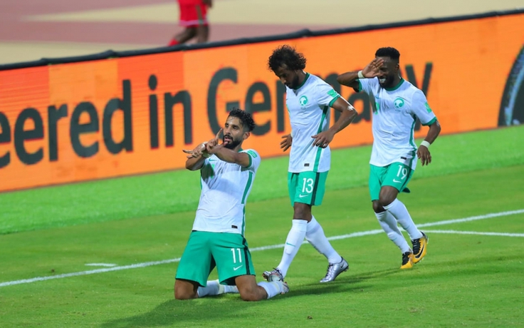 Highlights Oman 0-1 Ả Rập Xê Út: 'Chim Ưng Xanh' khẳng định sức mạnh ở bảng B