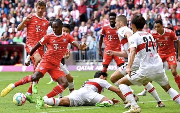 Highlights Bayern Munich 2-2 Stuttgart: Vuột chiến thắng ở phút bù giờ