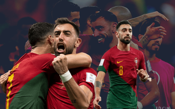 Bruno Fernandes: Thoát khỏi cái bóng của Ronaldo để trở thành đầu tàu của Bồ Đào Nha