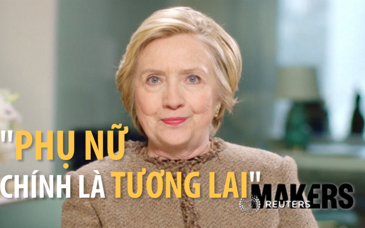 Hillary Clinton: “Nữ giới chính là tương lai“