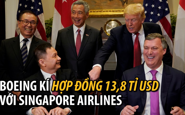 Singapore Airlines chi 13,8 tỉ USD mua 39 máy bay Boeing