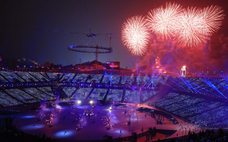 Rực rỡ khai mạc Thế vận hội mùa đông Pyeongchang 2018