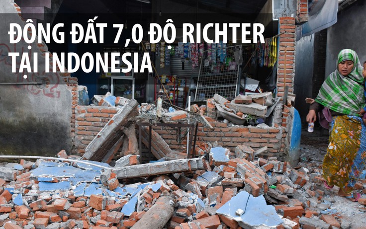 91 người thiệt mạng vì động đất tại đảo du lịch Indonesia