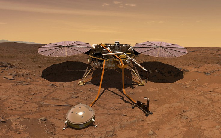 Trạm đổ bộ InSight của NASA sẽ khám phá bên trong sao Hỏa