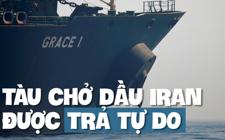 Gibraltar phóng thích siêu tàu dầu Iran