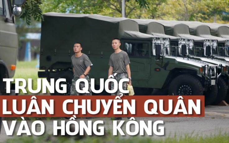 Trung Quốc luân chuyển quân đồn trú tại Hồng Kông