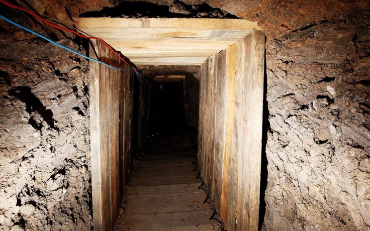 Kỳ công đào đường hầm 1.200 m để buôn ma túy vào Mỹ