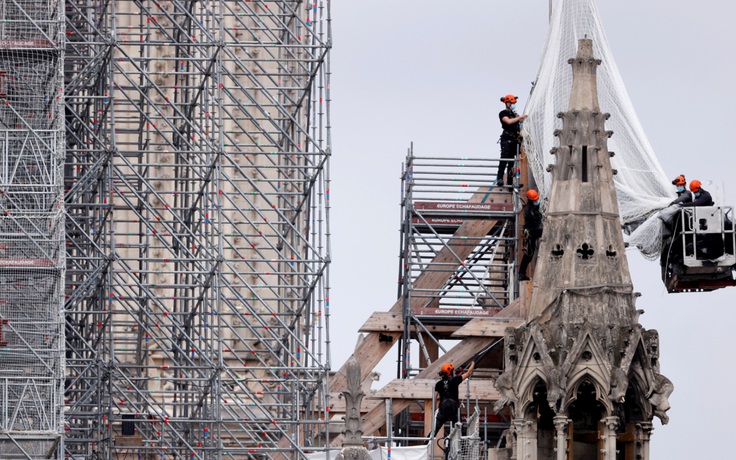 Nhà thờ Đức Bà Paris sẽ lấy lại dáng vẻ ban đầu sau phục chế