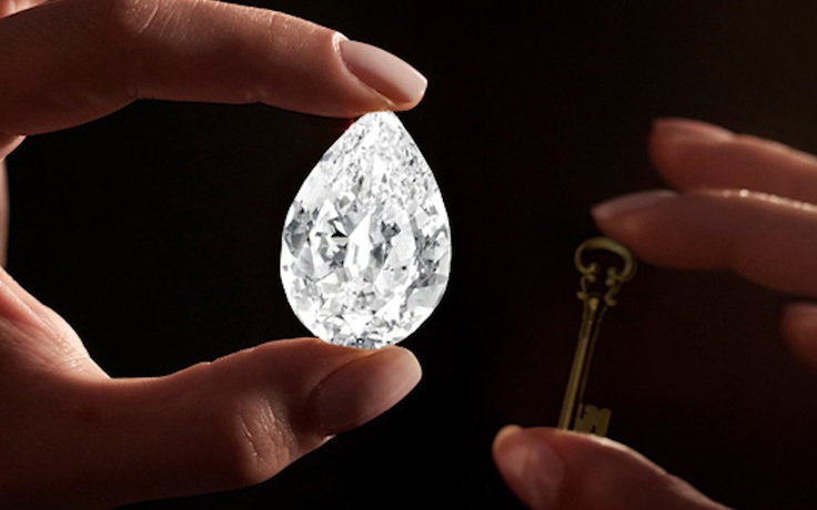 Viên kim cương tuyệt đẹp lên sàn đấu giá, chấp nhận trả bằng bitcoin
