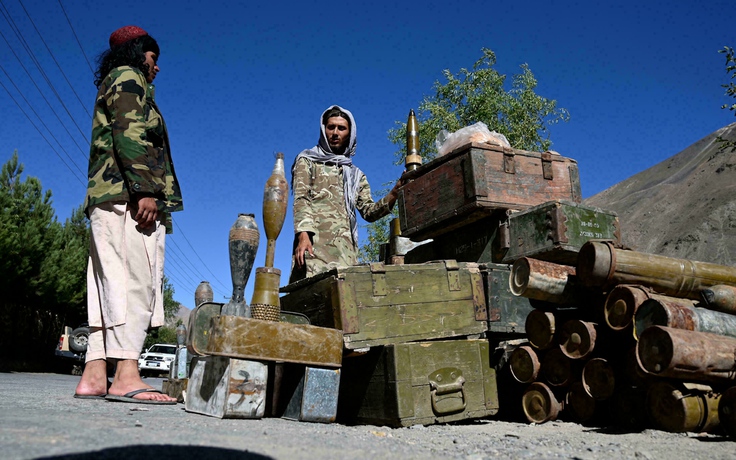 Taliban phát hiện hàng chục tên lửa đạn đạo của lực lượng phản kháng ở thung lũng Panjshir
