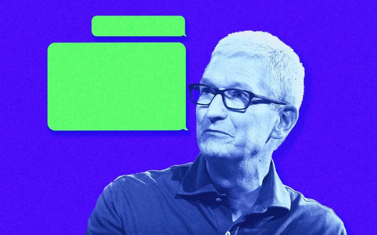 CEO Tim Cook tiết lộ lý do Apple vẫn không sửa 'bong bóng xanh lục' CEO Tim Cook tiết lộ lý do Apple vẫn không sửa 'bong bóng xanh lục'