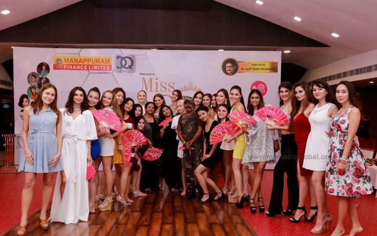 Kim Nguyên được thí sinh Hoa hậu Châu Á 2018 yêu mến