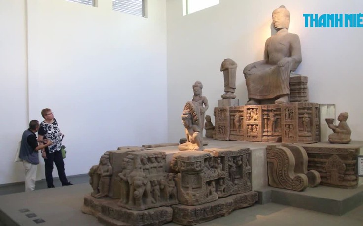 Chiêm ngưỡng tuyệt tác nghệ thuật Phật giáo Chămpa được đề nghị công nhận bảo vật quốc gia