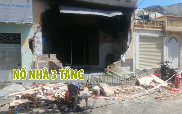 Hiện trường vụ nổ căn nhà 3 tầng khiến một người chết ở Vũng Tàu