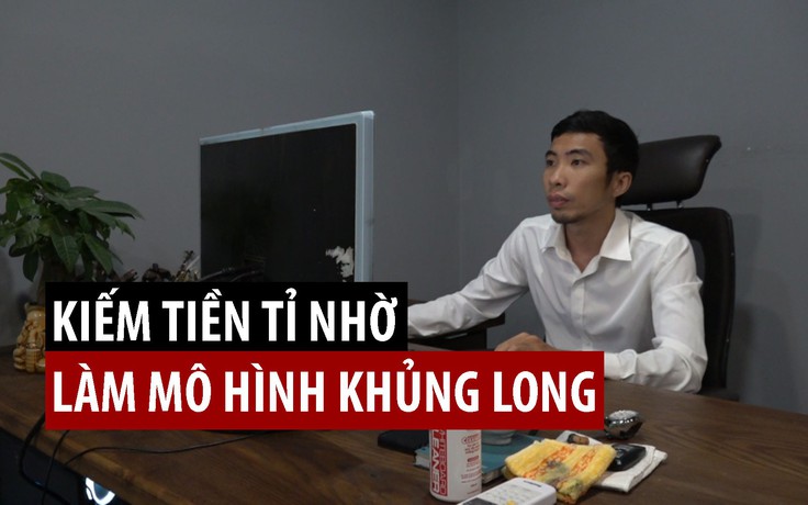 Bị chẩn đoán ung thư, kỹ sư về làm mô hình khủng long và cái kết bạc tỉ