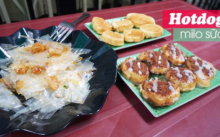 [360 ĐỘ NGON] Bánh hotdog milo sữa thơm lừng, nóng hổi cho ngày mưa Sài Gòn