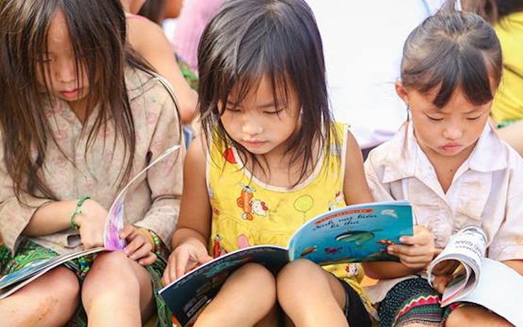 ‘1001 thư viện’ cho trẻ em vùng xa của bạn trẻ Sài Gòn