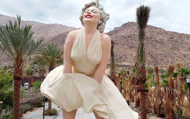 Tượng Marilyn Monroe tốc váy kinh điển gây chia rẽ cư dân thành phố Mỹ