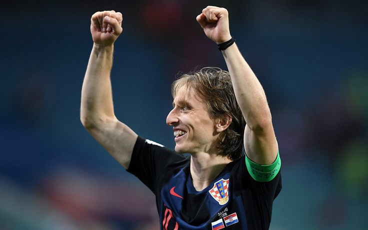 Luka Modric là người hùng của đội tuyển Croatia