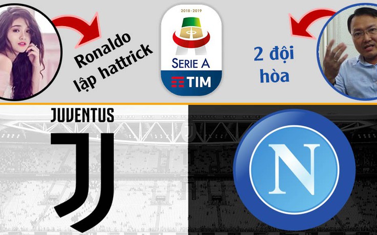 [GÓC DỰ ĐOÁN] Ronaldo lập hattrick, Juventus sẽ hòa Napoli