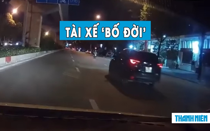 Tài xế ‘bố đời’ lái ô tô tạt đầu cùng lúc 2 xe khác, suýt gây tai nạn