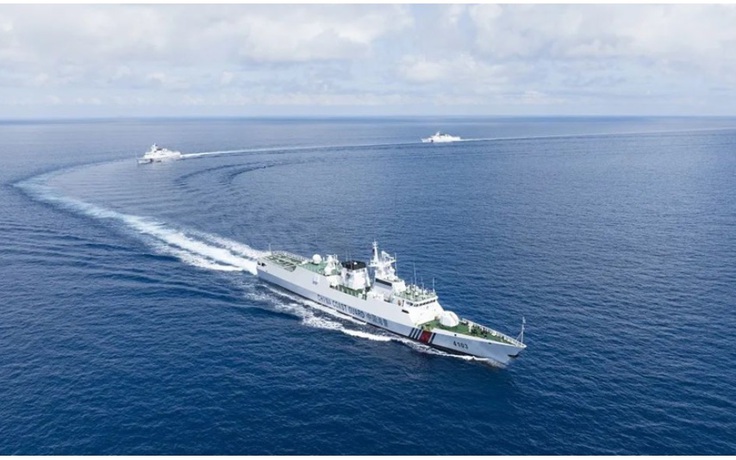 Khinh hạm Trung Quốc đã chính thức gia nhập hải cảnh để hoạt động ở Biển Đông?