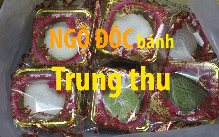 Cẩn thận bánh trung thu trôi nổi