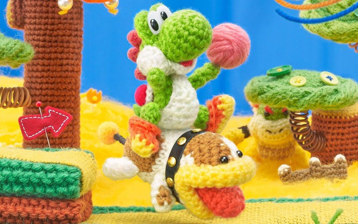 Poochy & Yoshi's Woolly World tung trailer vui nhộn