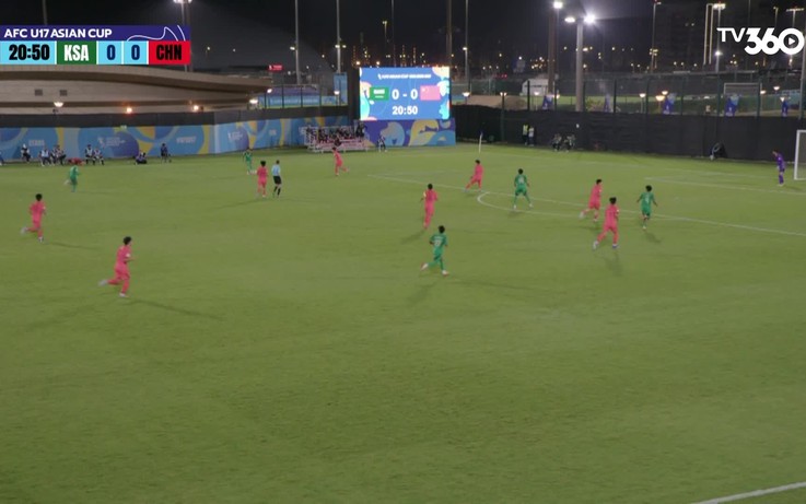 Highlight U.17 Ả Rập Xê Út 1-3 U.17 Trung Quốc: Thắng ngược để loại chủ nhà