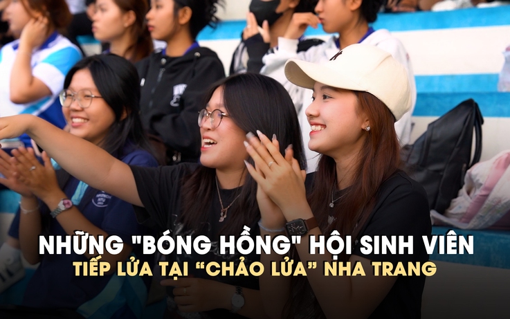 Xinh đẹp và trách nhiệm: những nữ sinh "tiếp lửa" cho 12 đội bóng tại VCK