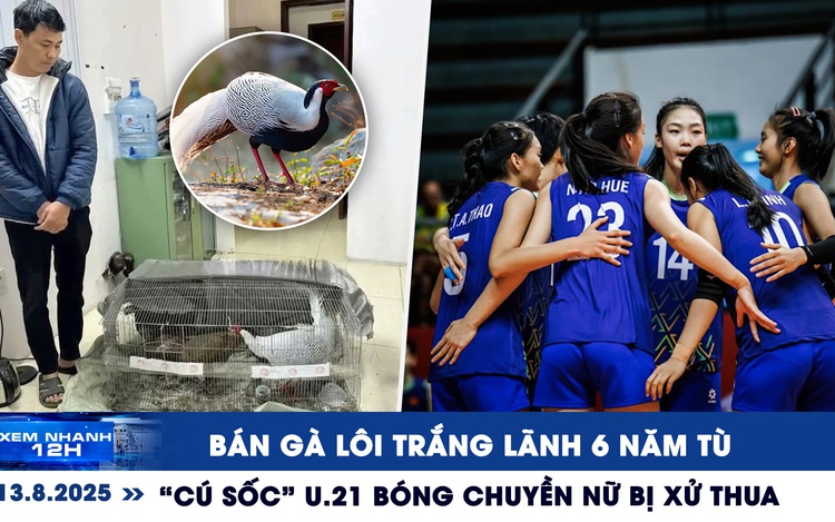 Xem nhanh 12h: Bán gà lôi trắng lãnh 6 năm tù | 'Cú sốc' U.21 bóng chuyền nữ bị xử thua