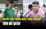 Đội tuyển Việt Nam tập gym trong phòng tập siêu xịn ở Qatar