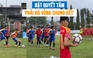 Tập luyện 'chấp' mưa gió, 3 đội sinh viên Đà Nẵng quyết tâm phải đá vòng chung kết
