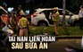 Tai nạn liên hoàn sau bữa ăn chiều trên đường Nguyễn Văn Linh