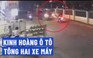 Tai nạn liên hoàn, nạn nhân bị hất tung lên cao