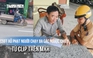 Chạy xe ba gác đi ngược chiều bị người dân ghi hình, tài xế bị CSGT xử phạt