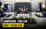 Lãnh đạo Campuchia, Thái Lan bắt tay đồng ý ngừng bắn