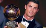 Ronaldo rơi lệ khi nhận Quả bóng vàng