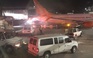 Máy bay va chạm, bốc cháy ở sân bay Canada