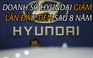 Doanh số hãng xe Hyundai giảm lần đầu sau 8 năm